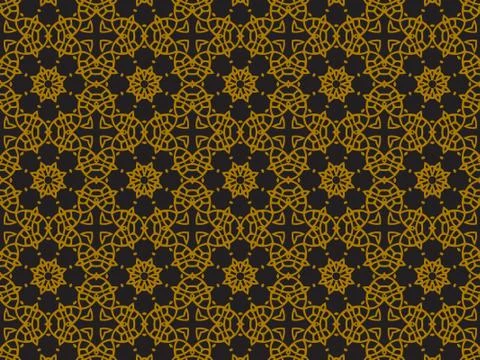 Pattern Gold Stock Illustration