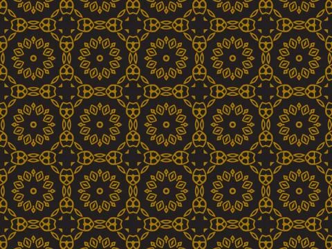 Pattern Gold Stock Illustration