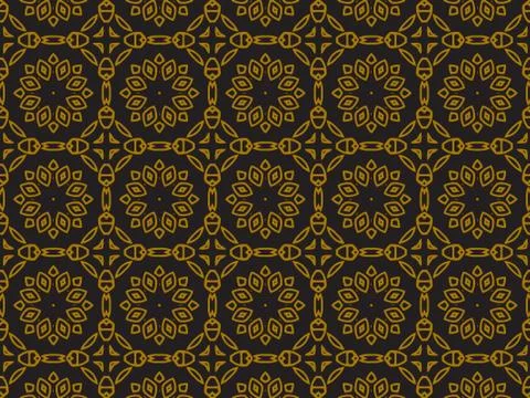 Pattern Gold Stock Illustration