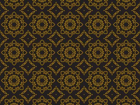 Pattern Gold Stock Illustration