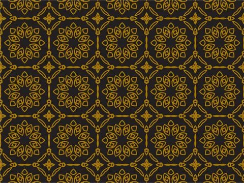 Pattern Gold Stock Illustration