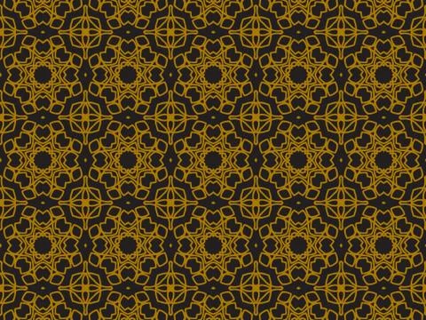 Pattern Gold Stock Illustration