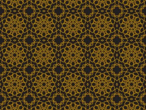 Pattern Gold Stock Illustration