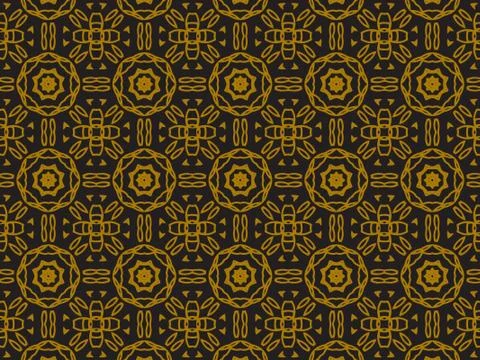 Pattern Gold Stock Illustration