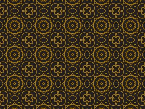 Pattern Gold Stock Illustration
