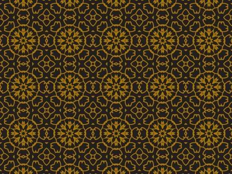 Pattern Gold Stock Illustration