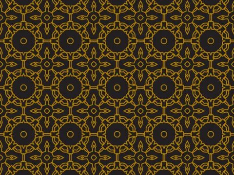 Pattern Gold Stock Illustration
