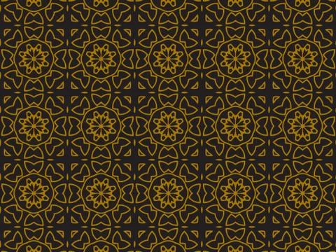 Pattern Gold Stock Illustration
