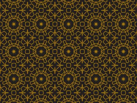 Pattern Gold Stock Illustration