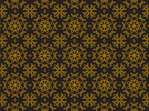 Pattern Gold Stock Illustration