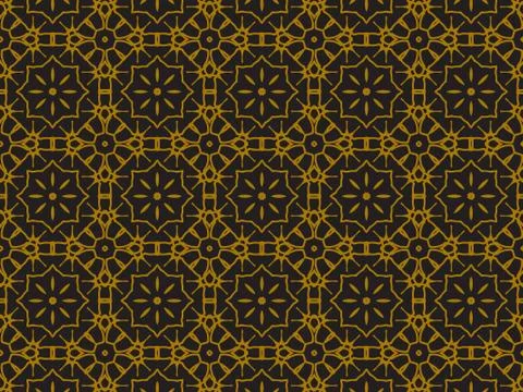 Pattern Gold Stock Illustration