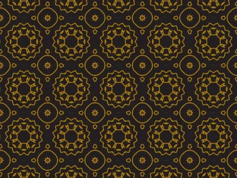 Pattern Gold Stock Illustration