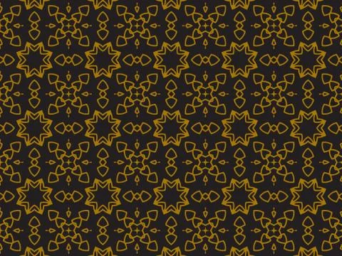 Pattern Gold Stock Illustration