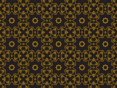 Pattern Gold Stock Illustration