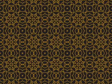 Pattern Gold Stock Illustration