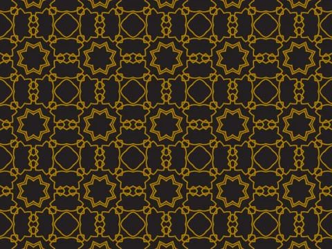 Pattern Gold Stock Illustration