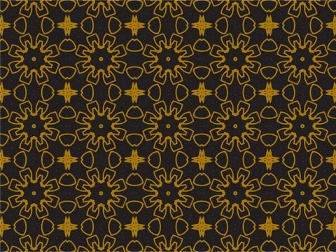Pattern Gold Stock Illustration