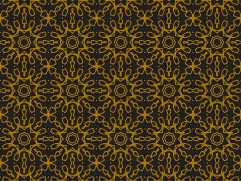 Pattern Gold Stock Illustration