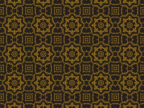 Pattern Gold Stock Illustration
