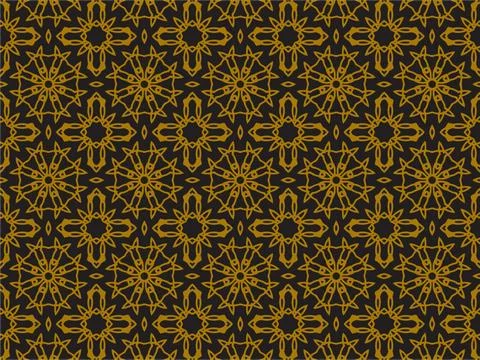 Pattern Gold Stock Illustration