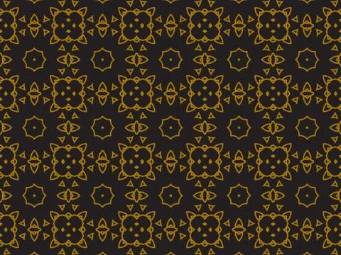 Pattern Gold Stock Illustration
