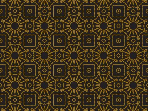 Pattern Gold Stock Illustration
