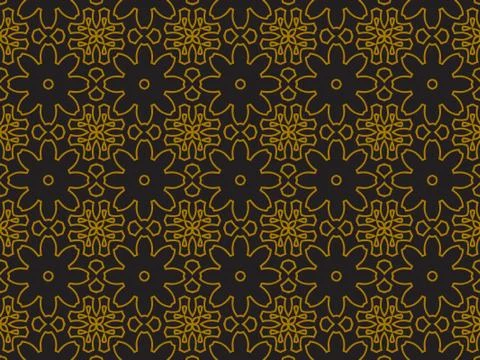 Pattern Gold Stock Illustration