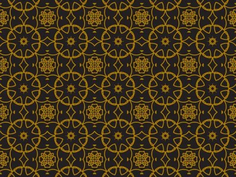 Pattern Gold Stock Illustration