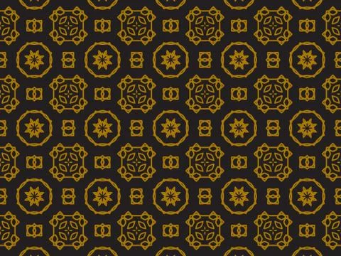 Pattern Gold Stock Illustration