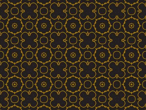 Pattern Gold Stock Illustration