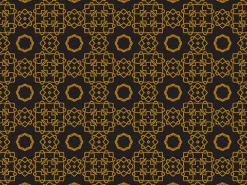 Pattern Gold Stock Illustration
