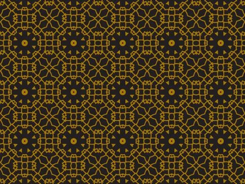 Pattern Gold Stock Illustration