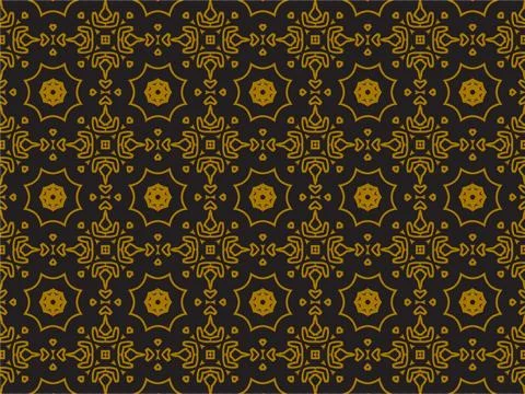 Pattern Gold Stock Illustration