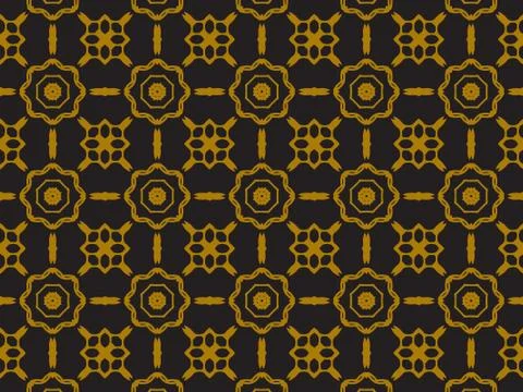 Pattern Gold Stock Illustration