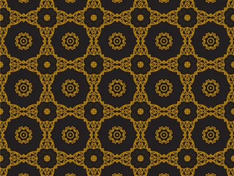 Pattern Gold Stock Illustration