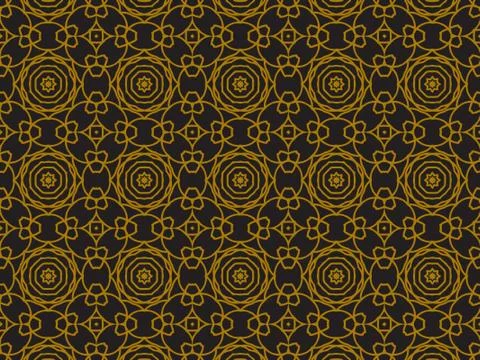 Pattern Gold Stock Illustration