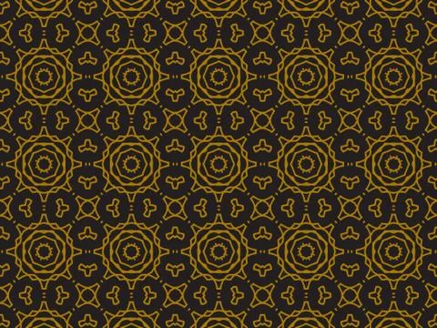 Pattern Gold Stock Illustration