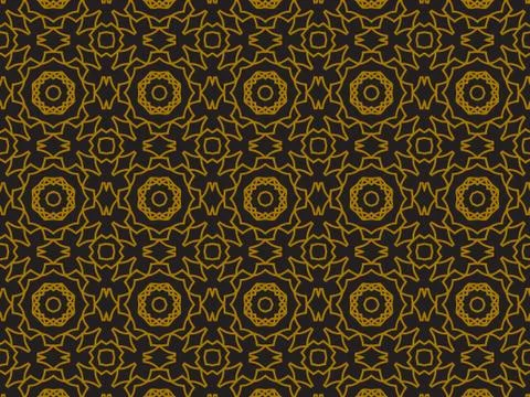 Pattern Gold Stock Illustration
