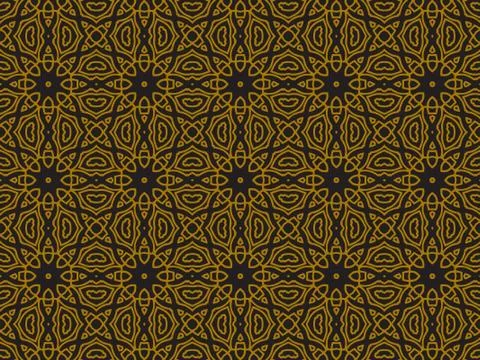 Pattern Gold Stock Illustration