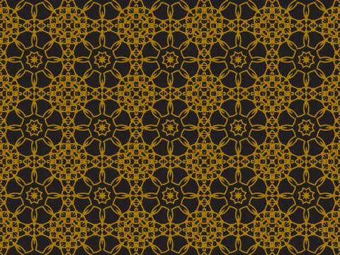 Pattern Gold Stock Illustration