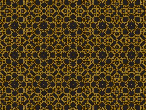 Pattern Gold Stock Illustration