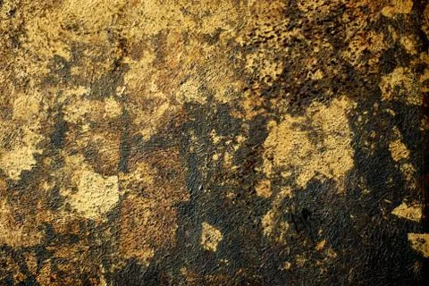 Pattern gold sheet Stock Photos