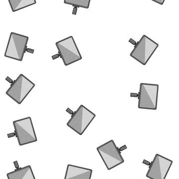 Pattern gold studio light cartoon vector Stock Illustration