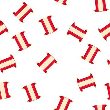 Pattern golden chinese scroll cartoon vector Stock Illustration