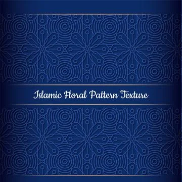 Pattern in golden silhouette Stock Illustration