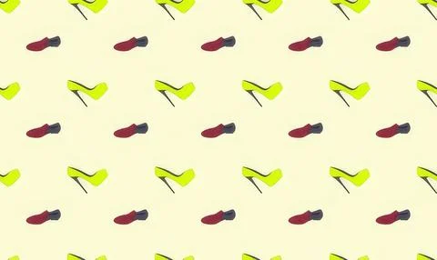 Pattern of golf clubs and balls on a light background Stock Illustration