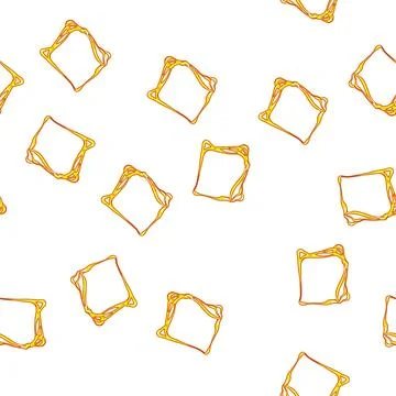 Pattern gooey slime frame cartoon vector Stock Illustration