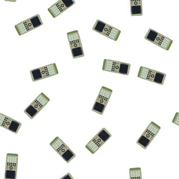 Pattern graph graphing calculator cartoon vector Illustrazione stock