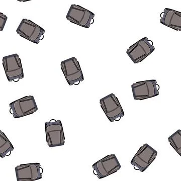 Pattern grapher photo camera backpack cartoon vector イラスト素材