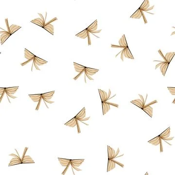 Pattern graphic book open cartoon vector Stock Illustration